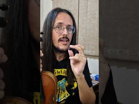 Violino Canhoto existe! #instrumento #aulamusical #musica #musicos #violino