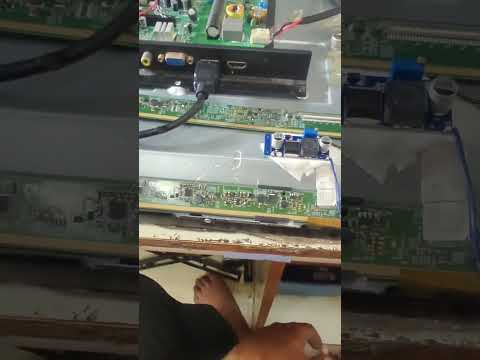 #ledlcd #repair #tvrepair #display #39.5inchpanel #lining #faultfinding #videocon #sony #shorts