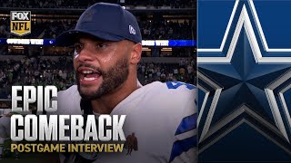 'That was for Marshawn' - Dak Prescott after Cowboys' comeback win over Eagles | NFL on FOX
