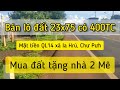 Bán lô đất 23x75m giá rẻ MT QL 14 huyện Chư Pưh - mua đất tặng nhà biệt thự Bán lô đất 23x75m giá rẻ MT QL 14 huyện Chư Pưh - mua đất tặng nhà biệt thự