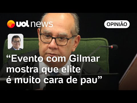 Gilmarpalooza mostra que elite brasileira é muito cara de pau, diz Tales: 'Evento é um escárnio'