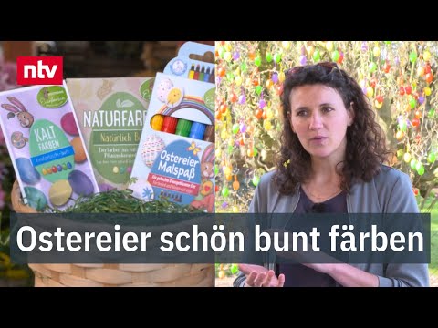 So geht's, darauf sollte man achten: Ostereier schön bunt färben