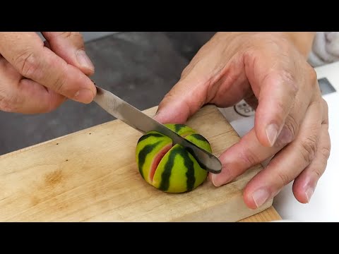 Japanese Food - The MOST BEAUTIFUL TRADITIONAL SWEETS in Japan! Baikatei Tokyo