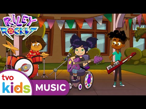 Mash It Up Music Video 🎸 Riley Rocket Clip | TVOkids