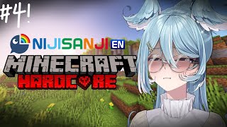 【MINECRAFT HARDCORE】 IF I DIE!!!!! THE STREAM ENDS!!!! 4!!!!! 【NIJISAN