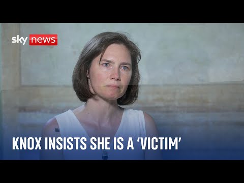 Amanda Knox denies she slandered or killed anyone