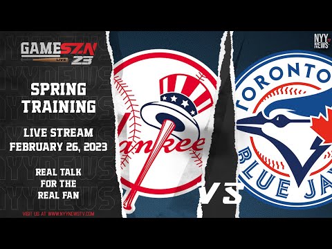 GameSZN Live (Spring Training): Yankees @ Blue Jays