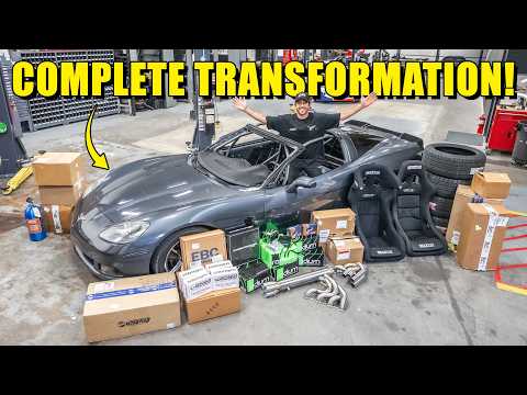 Building the Ultimate C6 Corvette: Roll Cage, Radium Upgrades, and LS Engine Mods