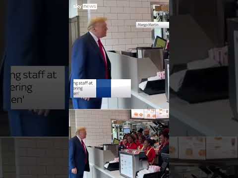 Donald Trump orders '30 milkshakes and some chicken' at Chick-fil-A in Atlanta