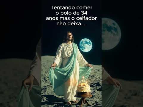 feliz aniversario Jesus eu te amo #jesus #amem #cuidado