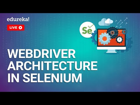 WebDriver Architecture in Selenium | Selenium WebDriver Tutorial | Edureka | Selenium US Live