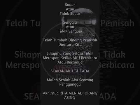 Menjadi Orang Asing #curahanhati #curhat #keluhkesah #tanpasadar #pengingatdiri