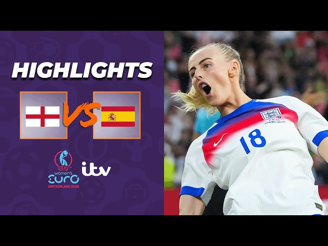HIGHLIGHTS - England v Spain | LIONESSES WIN EUROS ON PENS! | UEFA Women’s EURO 2025