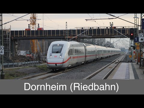 Zug an Zug! Blockabstand auf der frisch generalsanierten RIEDBAHN am 4.1.2025 (Br 412, 425, ...)