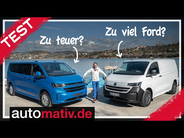 Ja, der neue VW Transporter (siebte Generation) wurde zusammen mit Ford entwickelt - und sieht auch dementsprechend nach Ford Transit aus. Aber: Wie viel Bulli steckt dennoch in ihm? Diese etwas absurde Frage ist gar nicht so absurd, wenn man die Geschichte dieser Entwicklungszusammenarbeit ein bisschen kennt. Und: Ist es nicht eigentlich auch viel wichtiger, dass dieses Auto einfach ein gutes Auto ist? Unter anderem diesen Fragen geht Benjamin in diesem Fahrbericht zum neuen VW Bus T7 - als Transporter und Caravelle - nach.

Kapitelübersicht:
00:00 - Intro, Übersicht & Preise
01:51 - Ford Kooperation, Einordnung VW
06:08 - Antriebe
09:32 - Karosserie & Technik
13:14 - Abmessungen, Ladefläche
18:12 - Interieur & Sitze Caravelle
21:30 - Cockpit VW Caravelle T7
23:21 - Qualität, Radkästen
27:07 - Fahreindruck - ein echter Bulli?
34:38 - Assistenzsysteme, Travel Assist
35:49 - Fazit zum neuen Transporter T7

Weitere Informationen, wie Ausstattung, Preise, weitere Bilder und Details finden Sie wie gewohnt bei uns im Online-Magazin in der Rubrik "Test" auf AUTOmativ.de/test
Alle weiteren Auto-News gibt es auf AUTOmativ.de/news
__
AUTOmativ.de wurde 2009 in Frankfurt (a. M.) als Online-Magazin für Automobile und Wohn-/Expeditionsmobile gegründet. Heute sitzt die Redaktion in Leonberg und Braunschweig und veröffentlicht hauptsächlich Fahrzeugtests und -reviews von Neufahrzeugen. Da momentan aber die Displays immer größer werden, der Charakter der Autos aber verschwindet, widmet sich vor allem Benjamin Brodbeck zunehmend auch klassischen Fahrzeugen.
__
AUTOmativ.de ist unabhängig und frei. Die vorgestellten Fahrzeuge sind meistens Pressetestwagen, die direkt durch den Hersteller gestellt werden. Reisekosten werden in der Regel durch den Hersteller übernommen - Kraftstoffkosten zahlt die Redaktion in der Regel selbst.
Wir finanzieren uns über Werbeeinnahmen auf unserer Hauptseite sowie hier über die Werbemöglichkeiten von Youtube.
Weitere Informationen zu uns, wie wir uns finanzieren und Hintergründe sowie Transparenz zu unserer Arbeitsweise finden Sie auf AUTOmativ.de/impressum