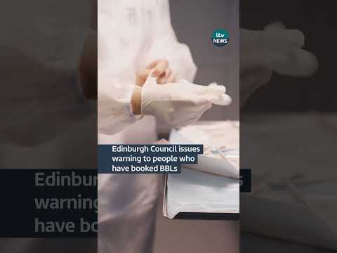 Edinburgh Council has warned people not to get non-surgical BBLs #itvnews #bbl #health #beauty