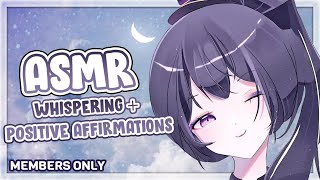 【ASMR/3DIO】Positive Affirmations + Whispers + Kisses 💋【MEMBERS ONLY】
