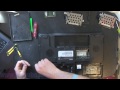 TOSHIBA X205 take apart, disassembly, how-to video (nothing left)