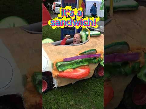 The World’s First Sandwich You Can Drive! 😃