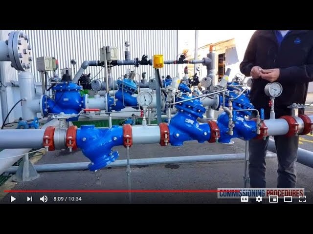 How to Commission and Calibrate a Pressure Reducing Station with Watchdog Valve