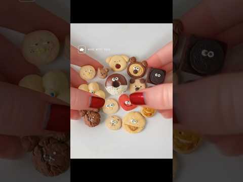 こぐまいたんカフェのお菓子をスライム化🍭 #asmr