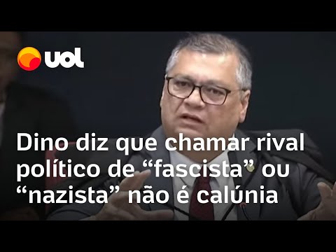 Dino diz que chamar rival político de 'fascista' ou 'nazista' não é calúnia: 'Não é ofensa pessoal'