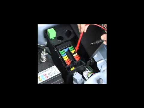 How To Test the Fuel Pump current draw on a Peugeot 106 ... citroen saxo wiring diagram 