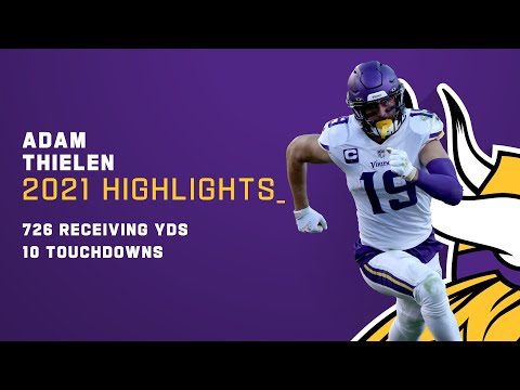 Adam Thielen Highlights from 2021 Season | Minnesota Vikings video clip