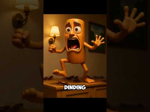 TUNG TUNG SAHUR DI SERBU KECOA!!! #tungtungsahur #animation #cartoon #funny #cute