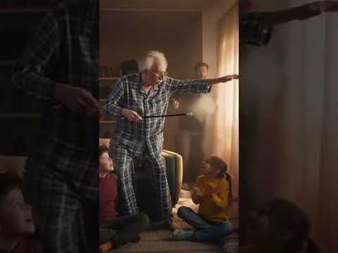 Grandpa’s Magic Trick Gone Wrong!