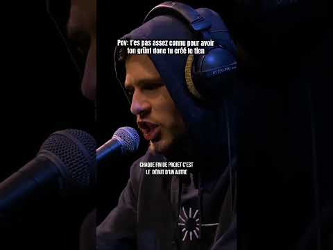 Quand tu peux pas faire de grünt tu fais le tien 🤝 #grunt #rap @Gruntmag