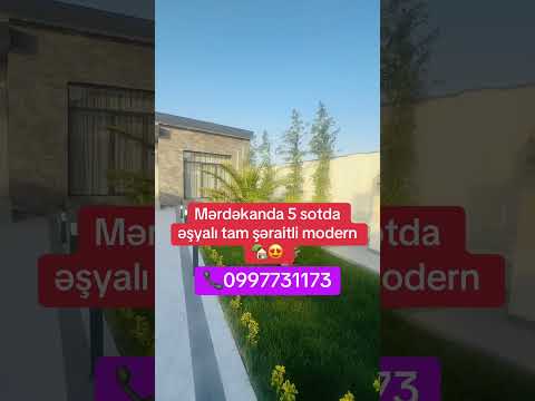 Mərdəkanda modern asfalt küçədə əla bağ evi #bağevi #villa #bagevivillaaz #realestate #ev