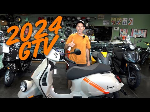 Robot's First Look at the New 2024 Vespa GTV