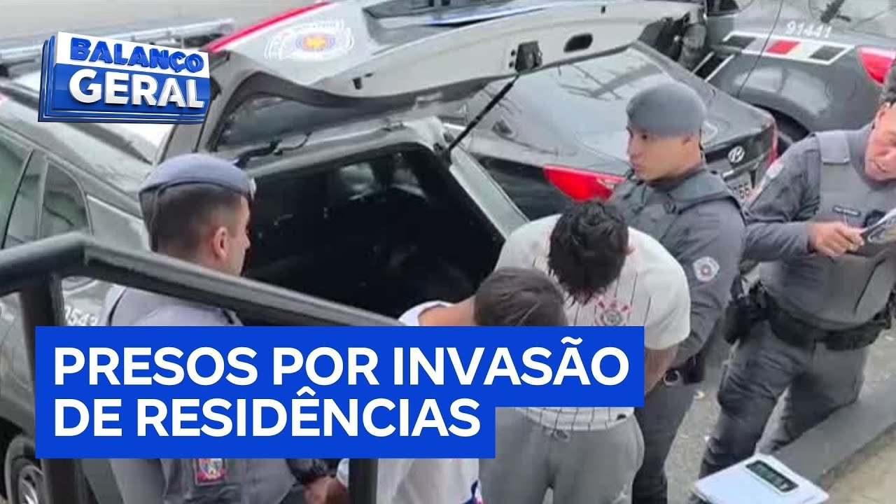 Dupla é presa suspeita de integrar quadrilha especializada em invasões