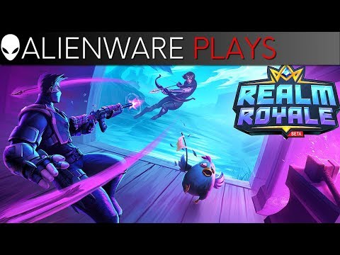 Alienware Plays Realm Royale - Gameplay on Area-51m PC Gaming Laptop