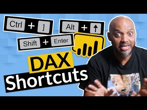 CRAZY keyboard shortcuts for DAX in Power BI Desktop