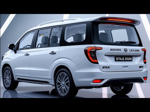 2026 Ashok Leyland Stile 9 Seater – अब पहले से भी ज्यादा लग्ज़री, स्पेस और दमदार परफॉर्मेंस के साथ! 