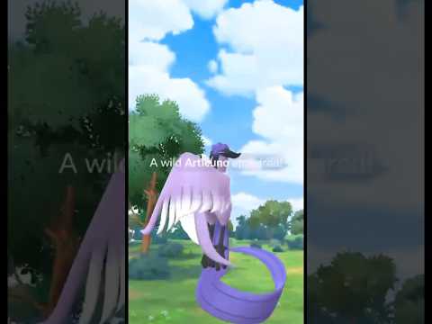 ホビーの動画サムネイル - Galarian Articuno SCARED ME in Pokemon Go and Then I DID THIS… #shorts #pokemon