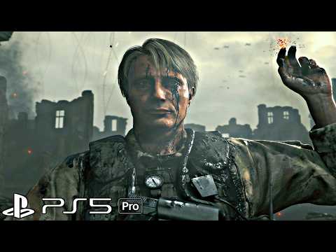 Death Stranding PS5 Pro – All Clifford Unger Boss Fights & Ending (Mads Mikkelsen) 4K 60FPS