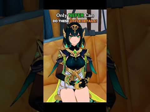 Only NEFER Can Do These LITTLE DETAILS! (Genshin Impact Luna II) #genshin #shorts