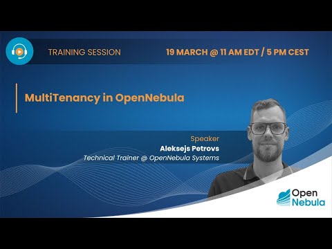 Multitenancy in OpenNebula