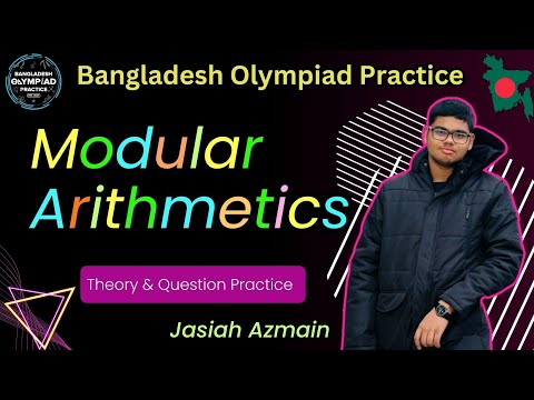 🛑801. Modular Arithmetics || Basic & Question Practice || BDMO || গণিত অলিম্পিয়াড