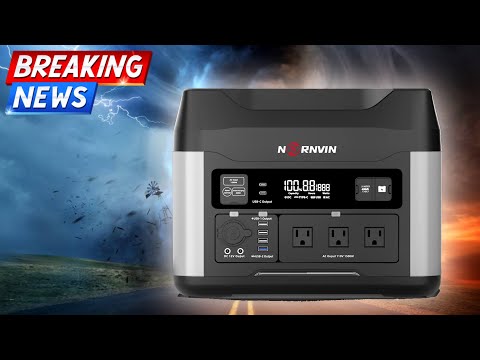 Nornvin N1400FB Power Station - 12V and 110V Power on the GO!