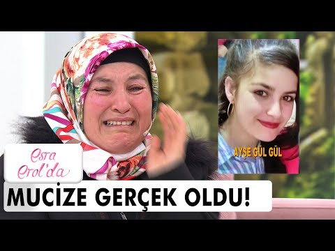 Stüdyoda sevinç rüzgarı... Kayıp Ayşe Gül'ü Esra Erol buldu! - Esra Erol'da 20 Ocak 2022