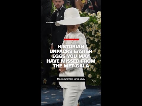 Historian unpacks easter eggs you may have missed from the Met Gala