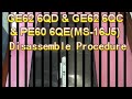 MSI GP62 2QE & GP62 2QD & PE60 6QE & MS 16J5 Disassemble