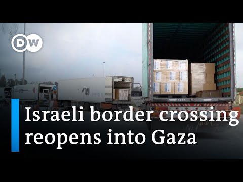 Gaza communications blackout hampers aid deliveries | DW News
