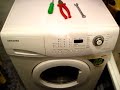 Ремонт стиральной машины  Samsung 5.2 кG своими руками. Почему стиральная машинка скачет по ванной  - Продолжительность: 23:55