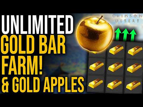 Crimson Desert - UNLIMITED Gold Apple & Gold Bar Farm - The Best Gold Bar Farm and Gold Apple Farm