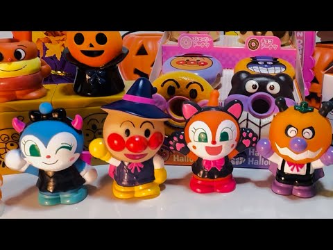 アンパンマン【ハロウィンマンとベビードーナッツ】すうじおぼえ 知育動画